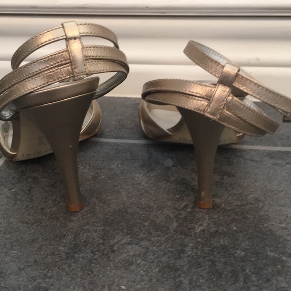 Gianni Bini Champagne heels 7.5 - Picture 4 of 5